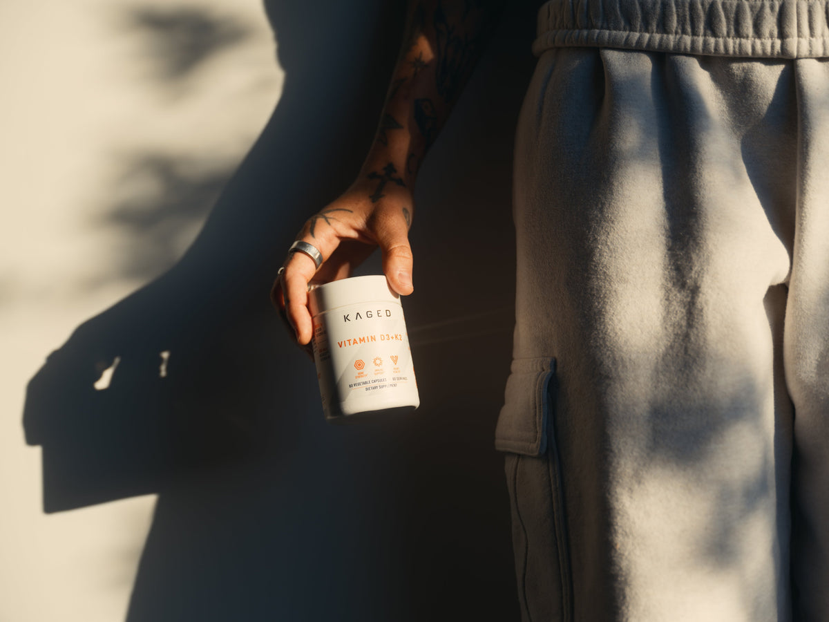 Meet Kaged Vitamin D3 + K2: The Deficiencies You Can't Feel