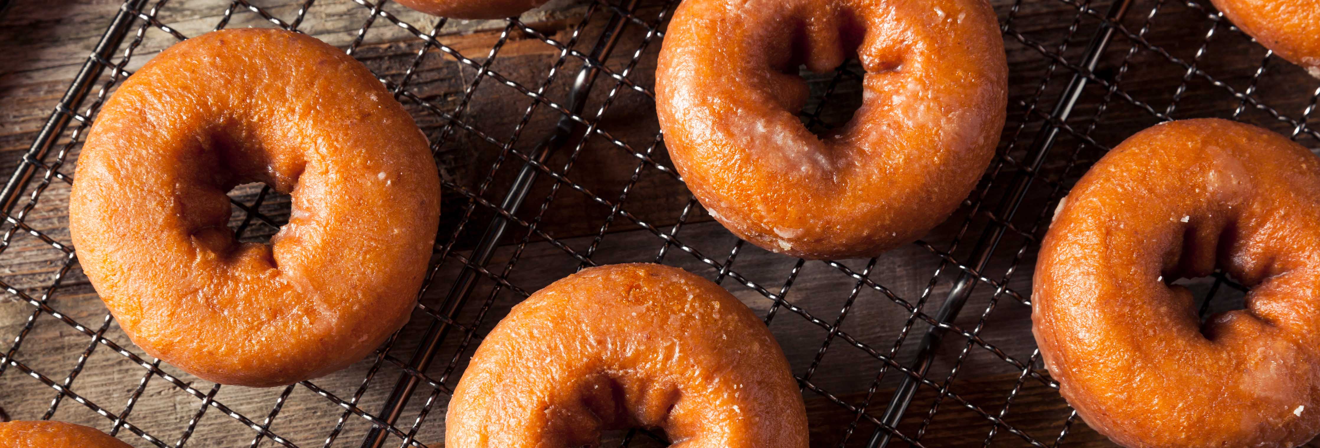 Healthy Pumpkin Protein Donuts