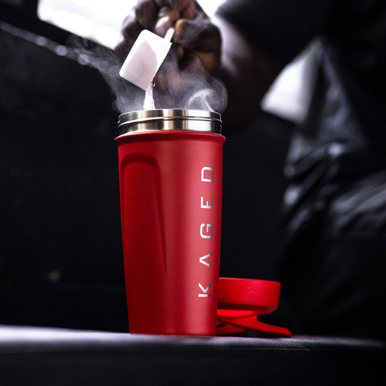 Elite Strada Shaker Bottle - Red