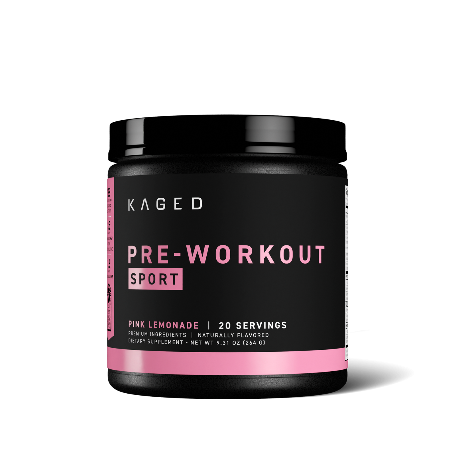 Pre-Workout Sport - Natural Caffeine with Electrolytes