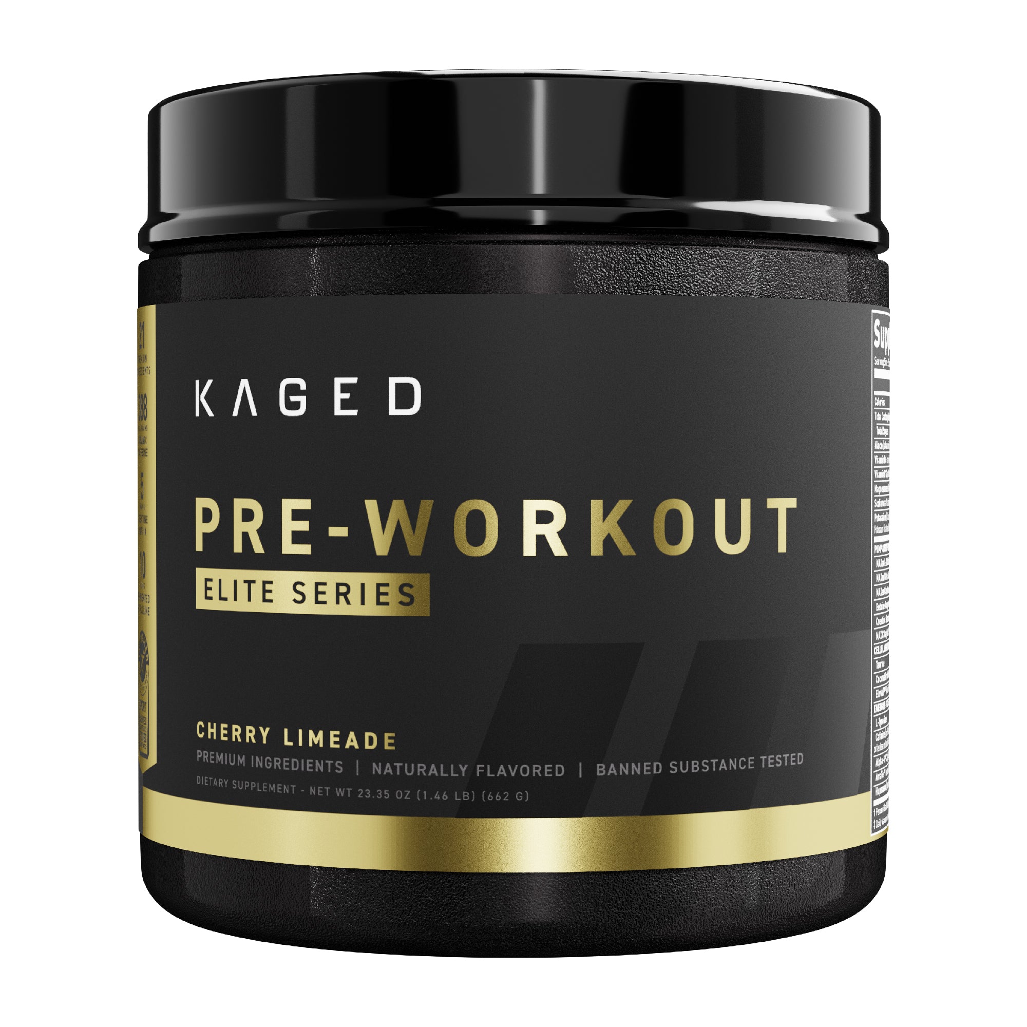 PreWorkout Elite Unleash Energy & Power Kaged