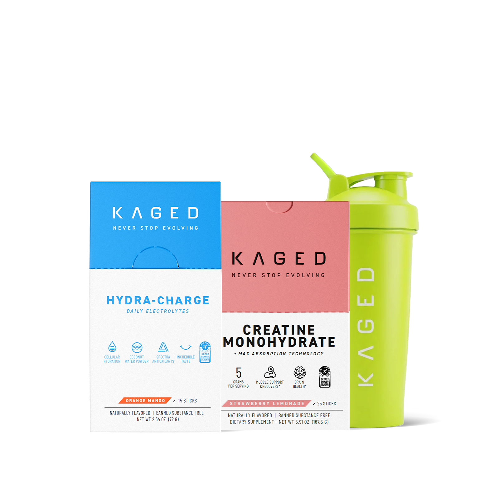 Kaged Starter Stack - Best Beginner Supplement Pack
