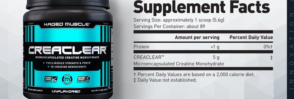CreaClear®: Micro-encapsulated Creatine