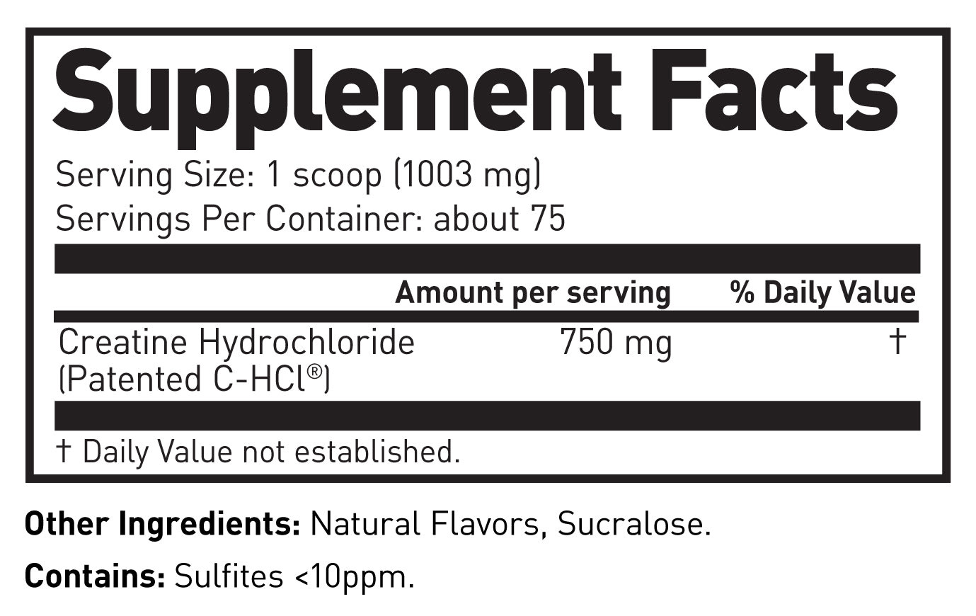 Supplement Facts