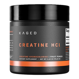 Patented Kaged Creatine HCl container in India‑friendly form – ultra‑soluble, vegan, third‑party tested.