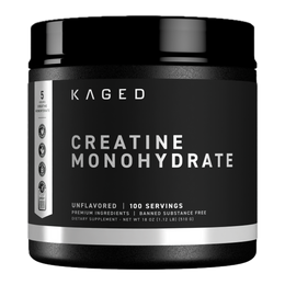 Kaged Creatine Monohydrate Elite jar – micronized powder with MAXCatalyst™ for high absorption.