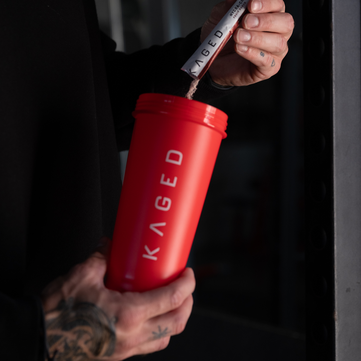 Shaker Bottle - Crimson