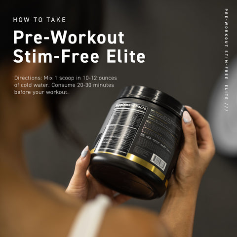 Pre-Workout Elite Stimulant Free
