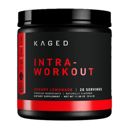 IN-KAGED pre-workout supplement with natural ingredients and electrolytes for enhanced hydration and performance.