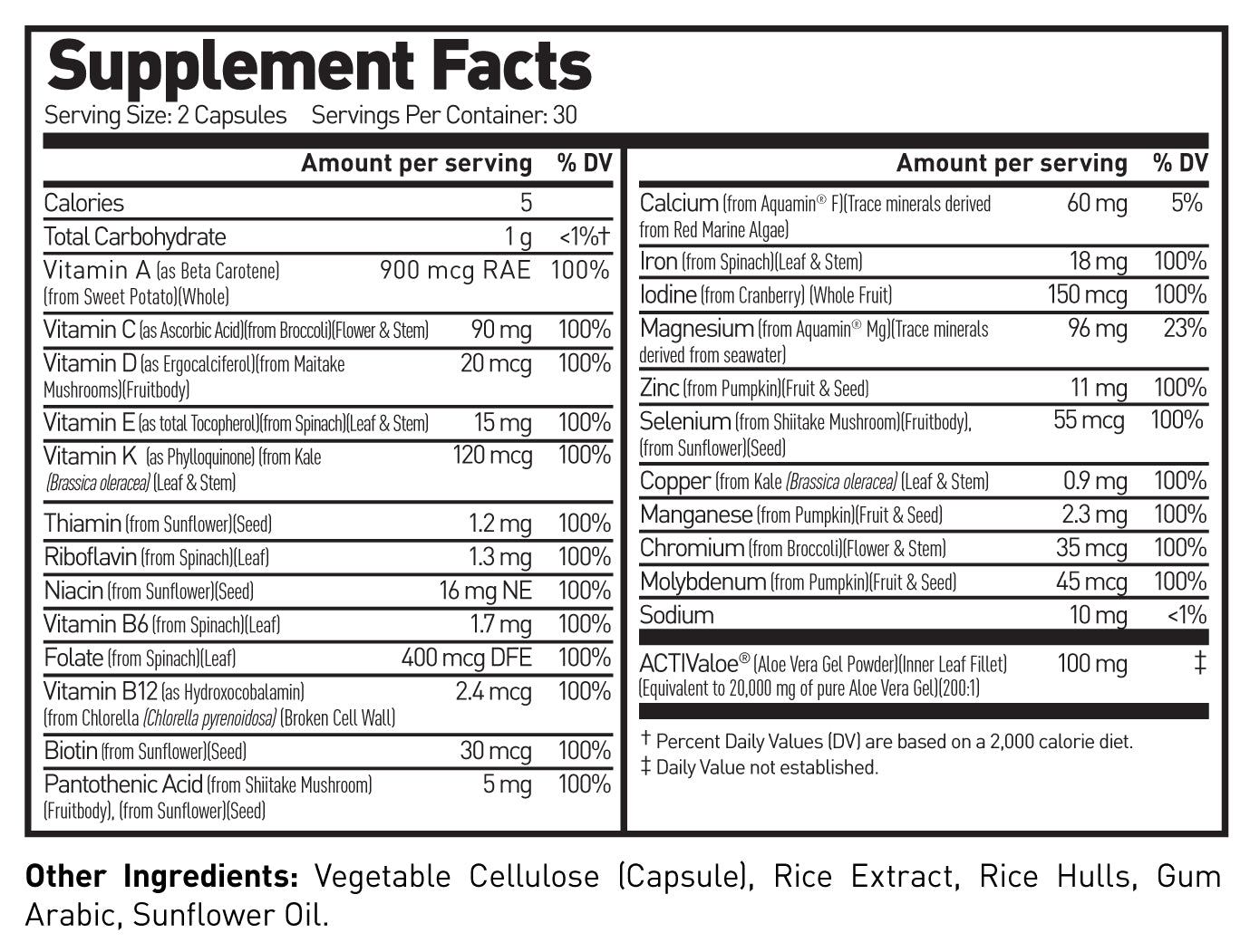 Supplement Facts