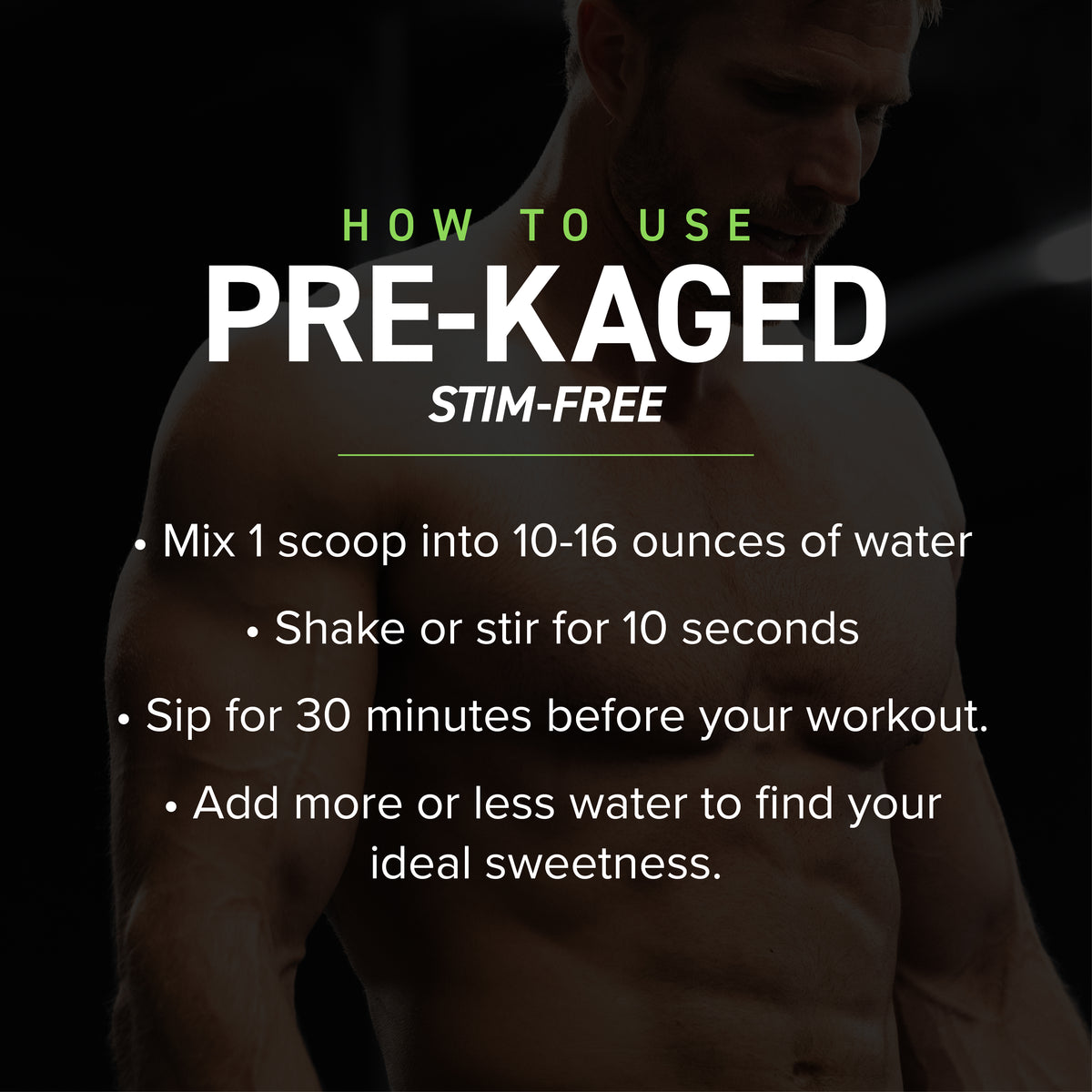 PreKaged Stimulant Free PreWorkout Kaged