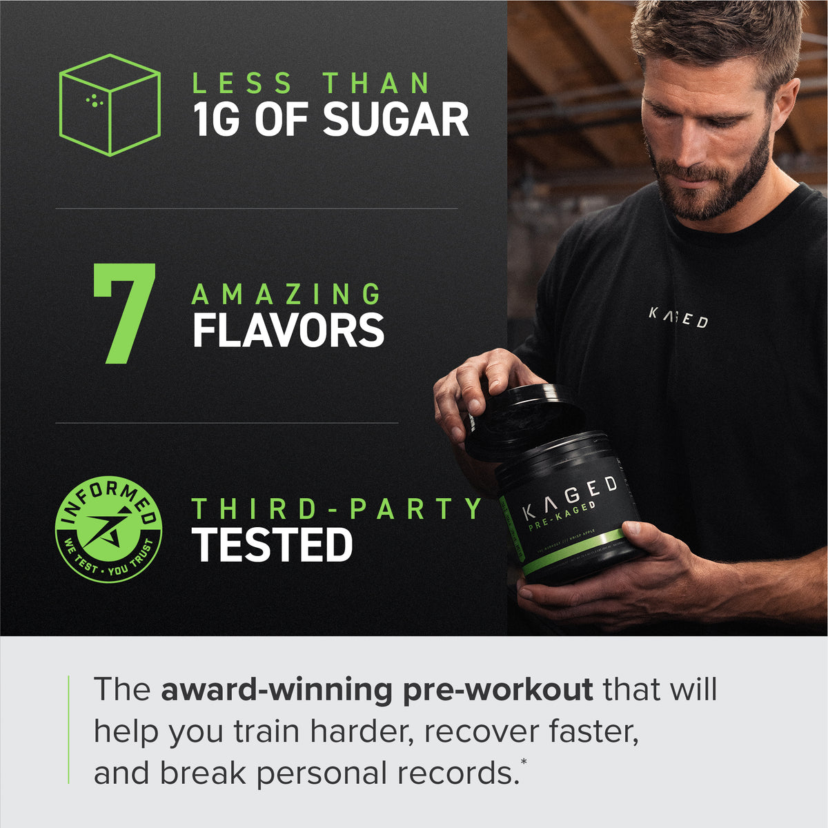 PreKaged Best PreWorkout Kaged