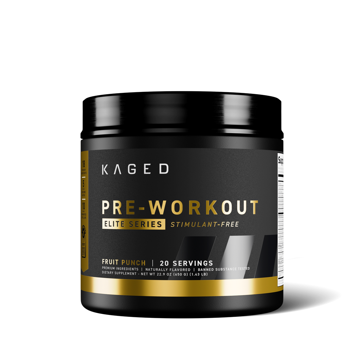 Pre-Workout Elite Stim Free - Zero Caffeine Elite Formula