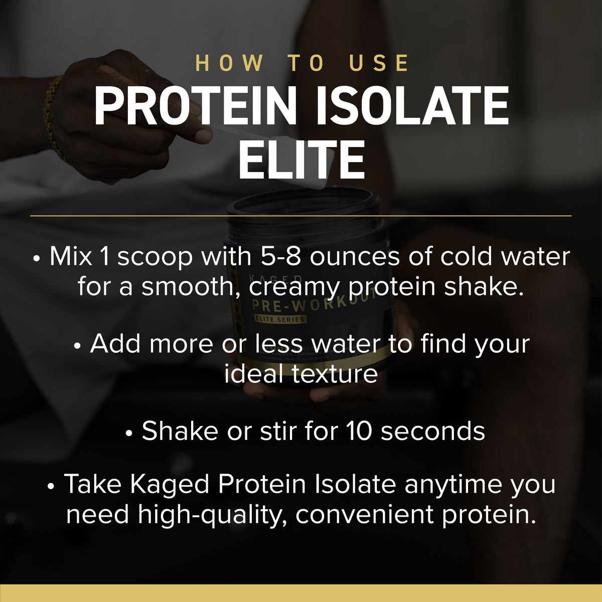 Protein Isolate Elite TRISOLATE® Protein Kaged
