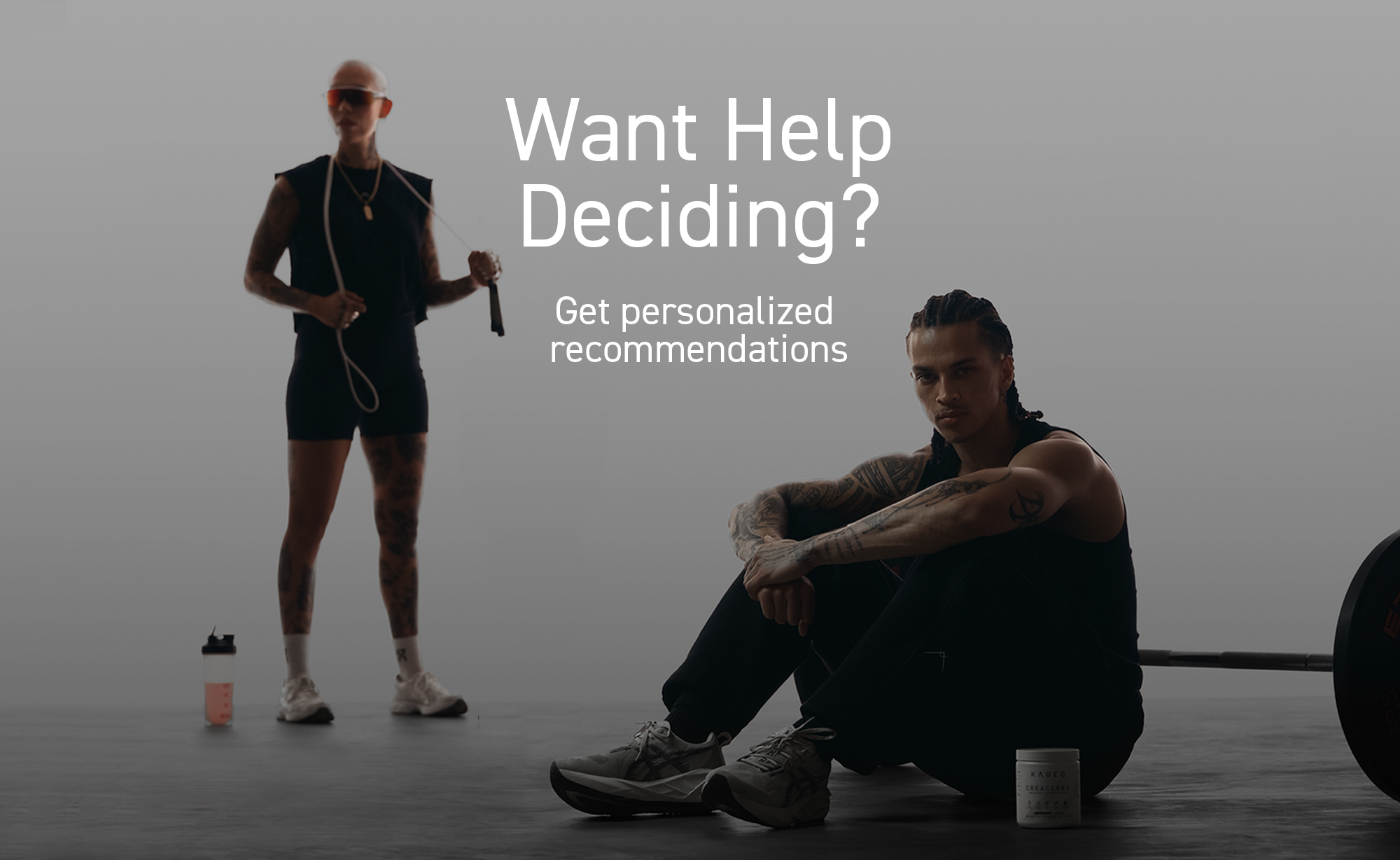 Want Help Deciding? Get personalized recommendations