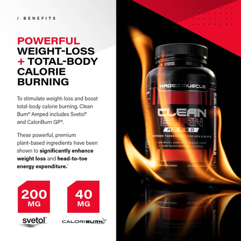Clean Burn® Amped