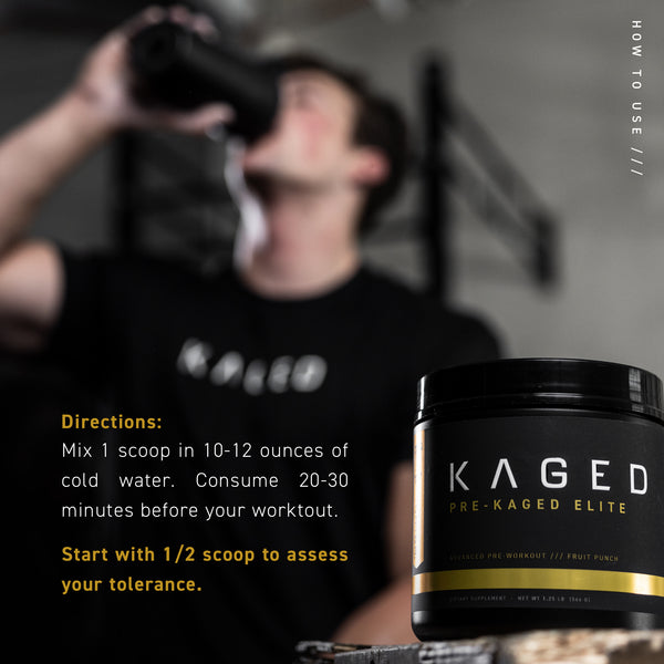 Kaged PreKaged Elite AllInOne PreWorkout