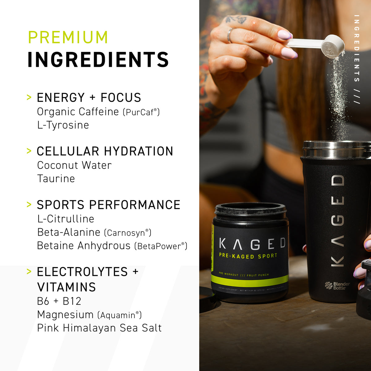 Pre-Kaged® Sport