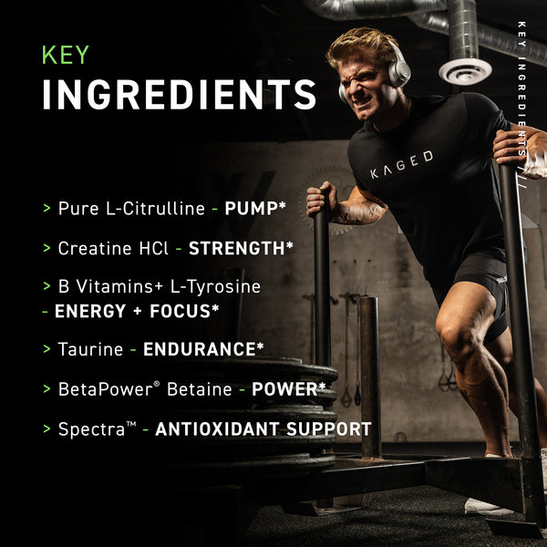 Kaged PreKaged Stimulant Free Best NonStimulant PreWorkout